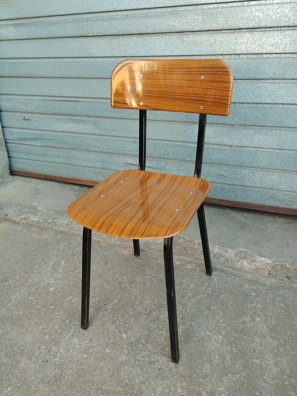 silla formica madera 44.5-80x35x38-43 8u